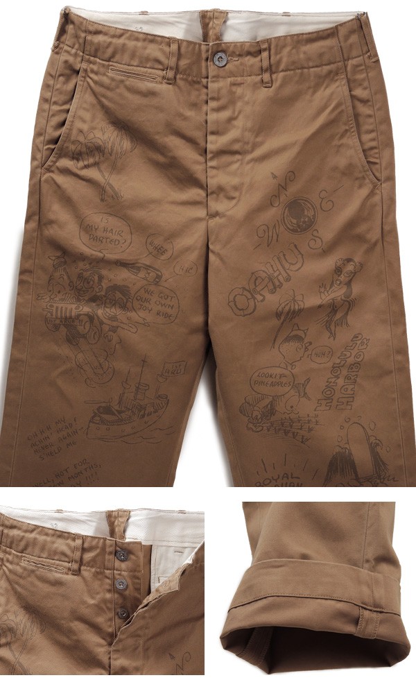 バズリクソンズ BUZZRICKSONS チノパンツ チノーズ 40025 東洋