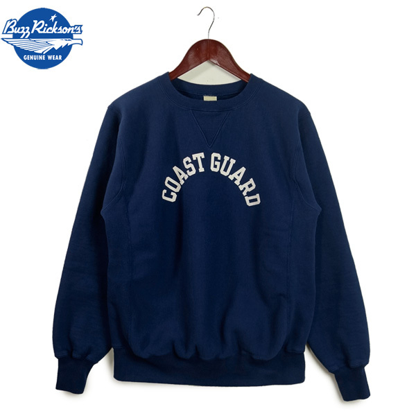 Buzz Rickson's COASTGUARD スウェット リバースウィーブ BUZZ RICKSON'S バズリクソンズ リバース スウェット シャツ “COAST