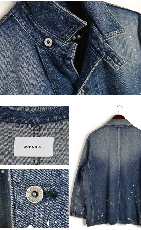 Johnbull（ジョンブル） 12.5オンスデニムサックジャケット JM243L07