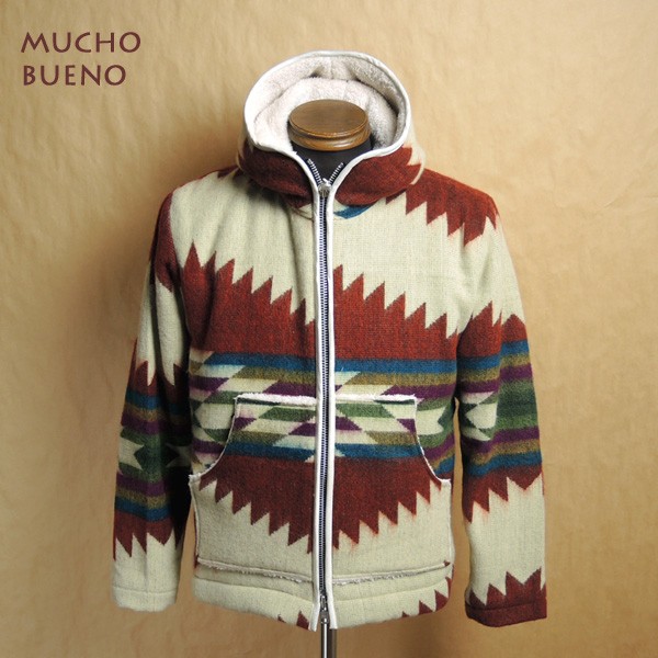 メンズ Mucho Bueno フード付きジャケット Mサイズ