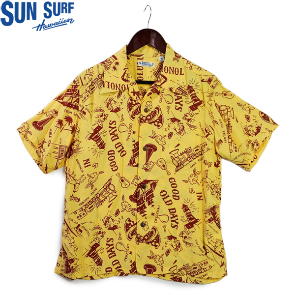 SUNSURF サンサーフ アロハシャツ GOOD OLD DAYS SS38791 東洋エンタープライズ : ss38791 : 着太郎ヤフー店 -  通販 - Yahoo!ショッピング