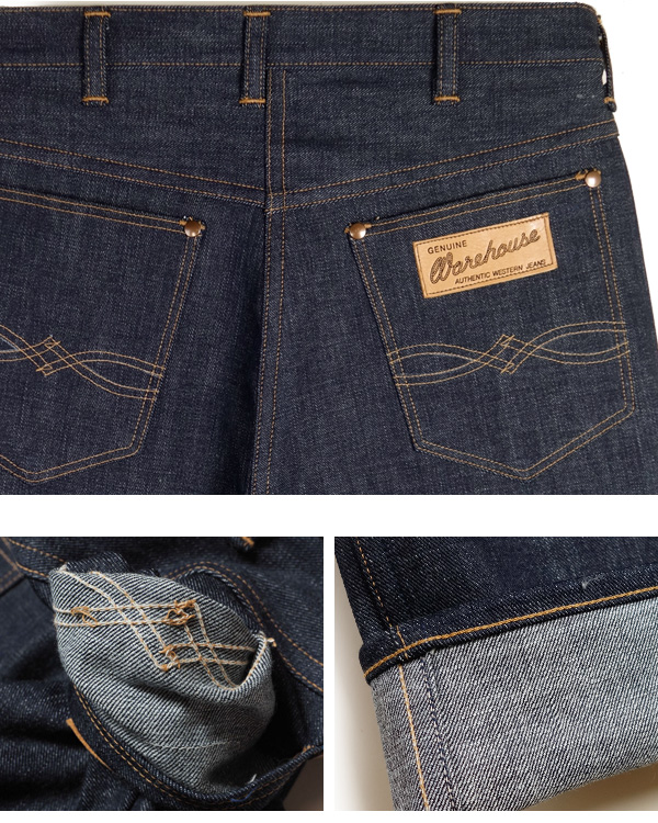 WAREHOUSE ウエアハウス Lot.1008 1947 MW Pre-Rodeo Jeans : 着太郎