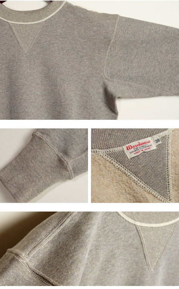 WAREHOUSE ウエアハウス Set-in-Freedom Sweat セット イン