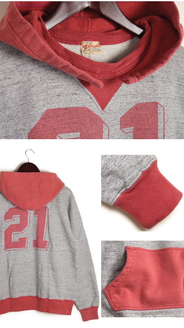 WHITESVILLE ホワイツビル ATTACHED HOOD PARKA 後付けパーカー