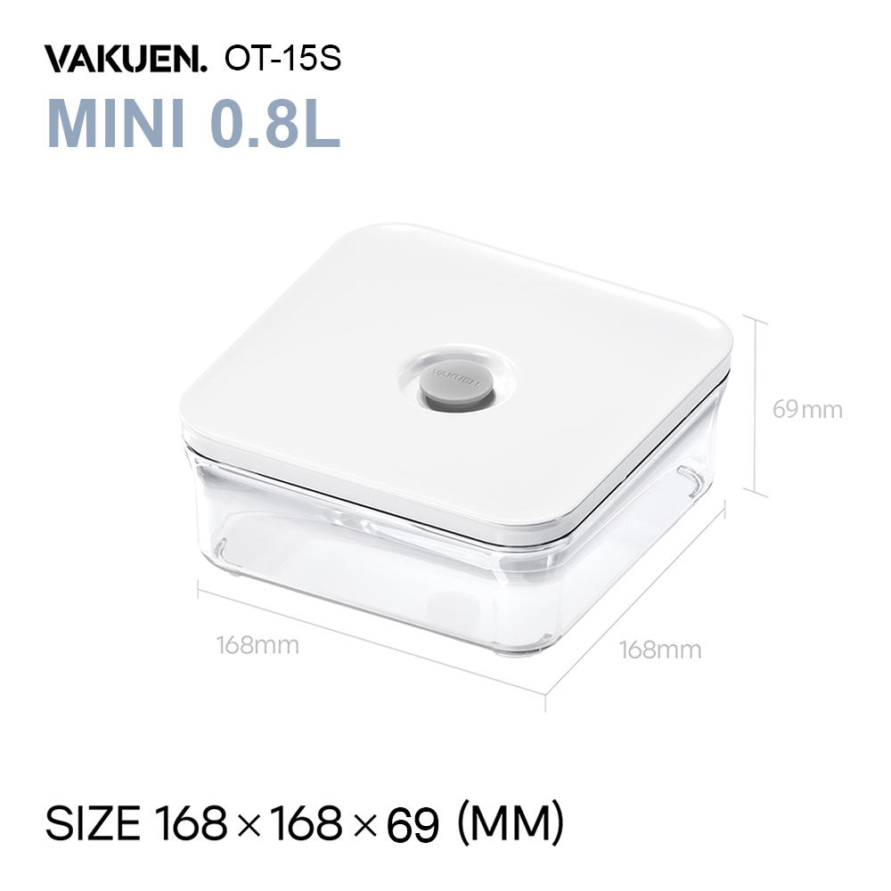 公式】VAKUEN プレミアム真空保存容器 密閉 BPAフリー 電子レンジ 食洗