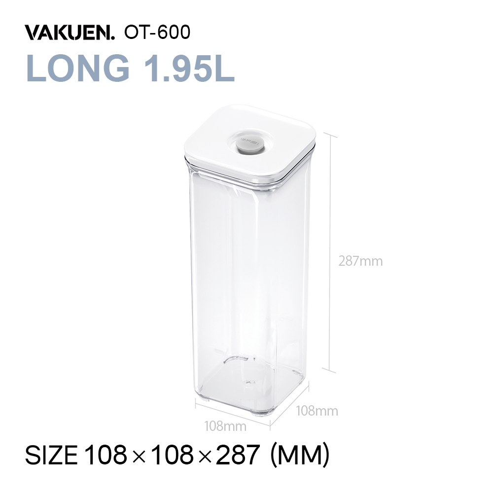 公式】VAKUEN プレミアム真空保存容器 密閉 BPAフリー 電子レンジ 食洗