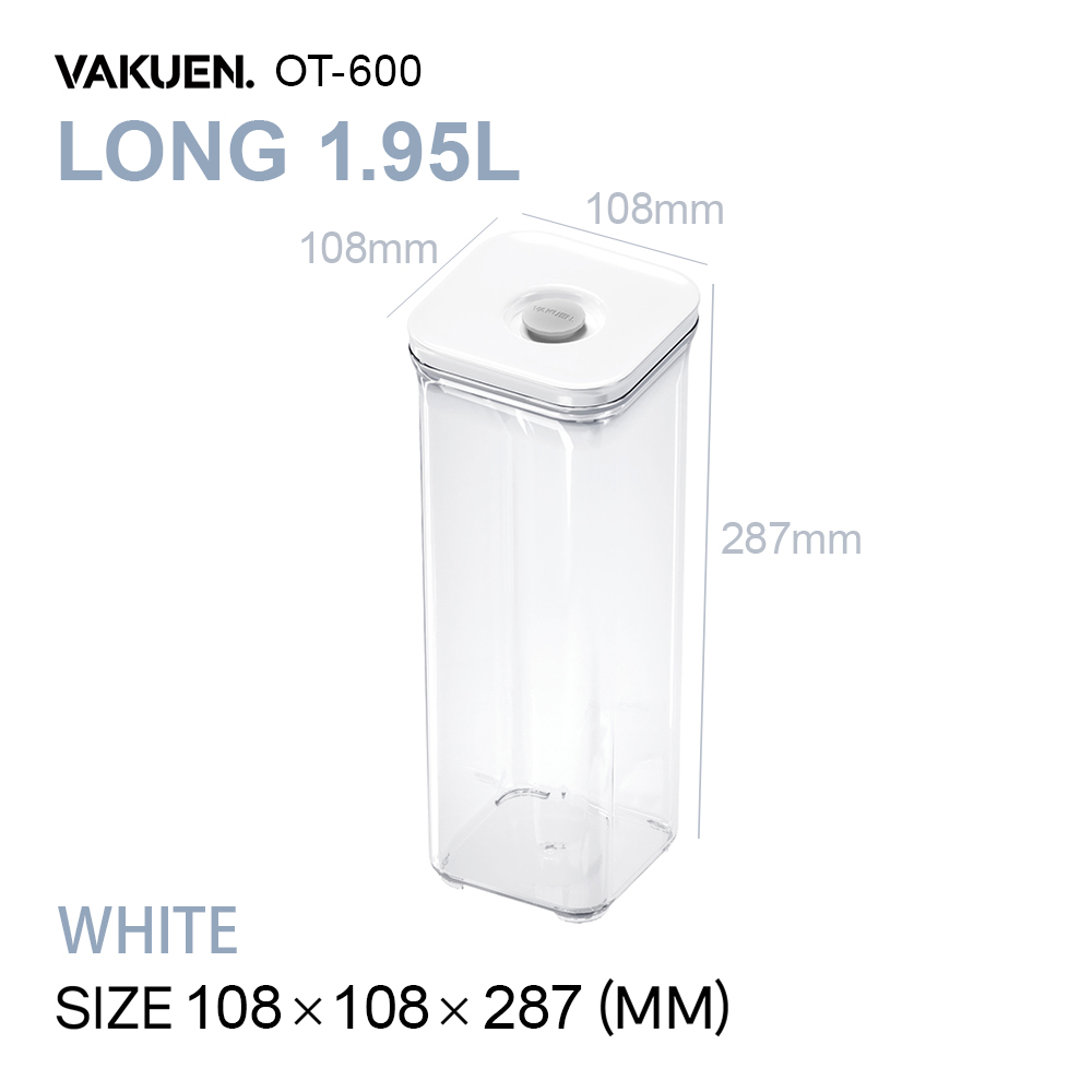 VAKUEN真空保存容器 公式】VAKUEN 真空保存容器 電動 強力密閉 タッパー キャニスター BPA