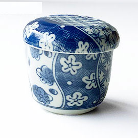 Antique Sam's Collection 色絵蓋付茶碗 五客組