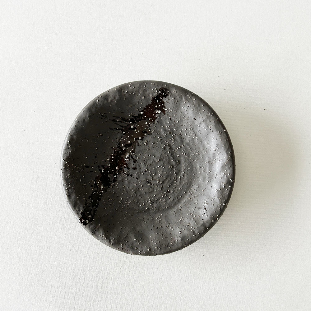 和食器 おしゃれ 小皿 彗星 石目 5.0皿 16.3cm 取皿 ケーキ皿 サラダ皿 副菜皿 プレート モダン 美濃焼 日本製 |  | 02