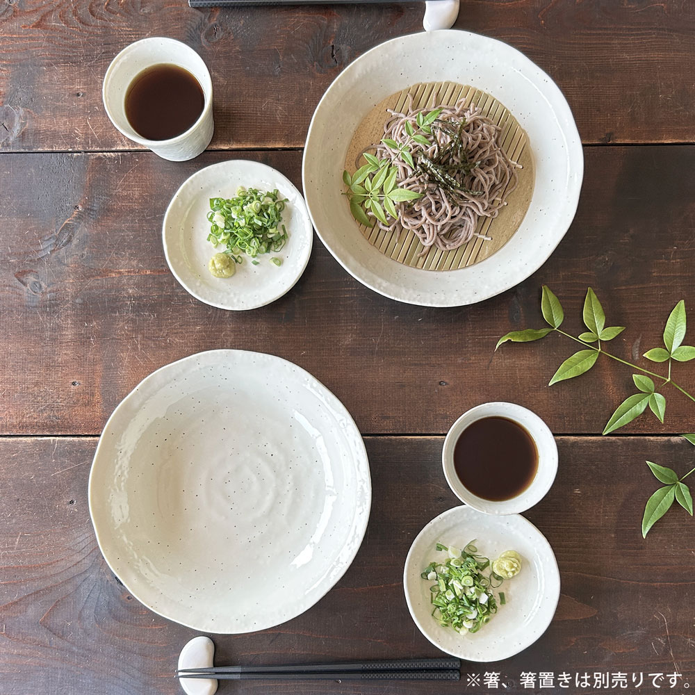 そば食器一式25客分 楽天市場】染十草 ざるそばセット 2人分 そば皿 そば猪口 薬味皿