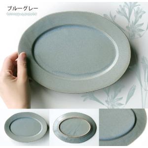 中皿 テラロッサ Largeリム オーバルプレート 24cm リムプレート 楕円皿 洋食器