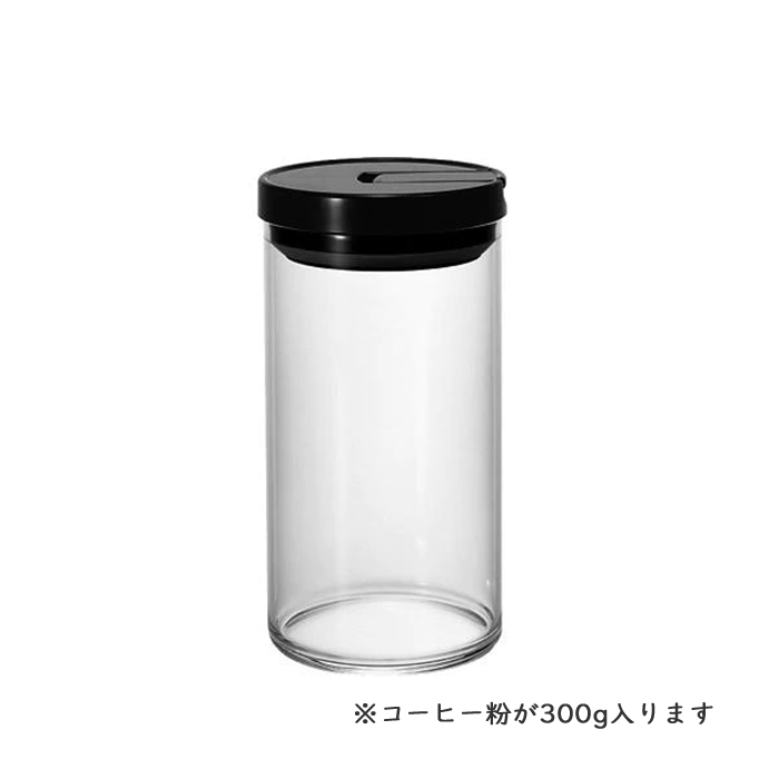 HARIO（ハリオ） 珈琲キャニスターL 1000ml HARIO MCNR-300-B 保存容器