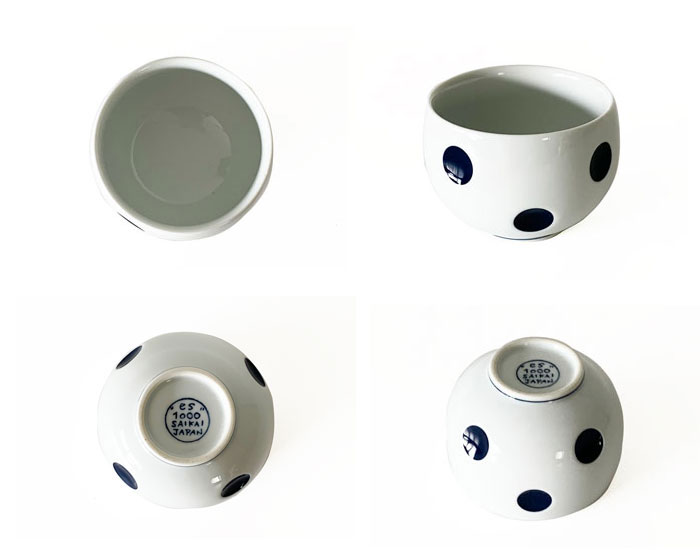 ☆GWセール☆中国　南碧玉茶盃　 2個セット 茶器セット おしゃれ negaposi 水玉ティーポット(ホワイト)＆カップ2個
