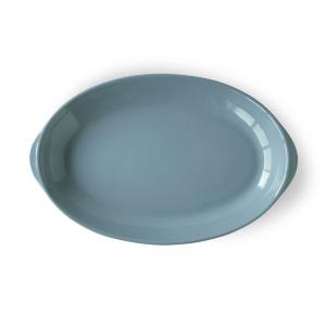 大皿 おしゃれ 楕円皿 クラシカルなカラーで可愛らしい耳付きオーバルプレート 27cm 食器 美濃焼