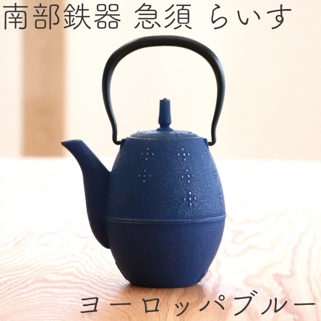 岩鋳（IWACHU） 急須 南部鉄器 ティーポット カラーポット らいす