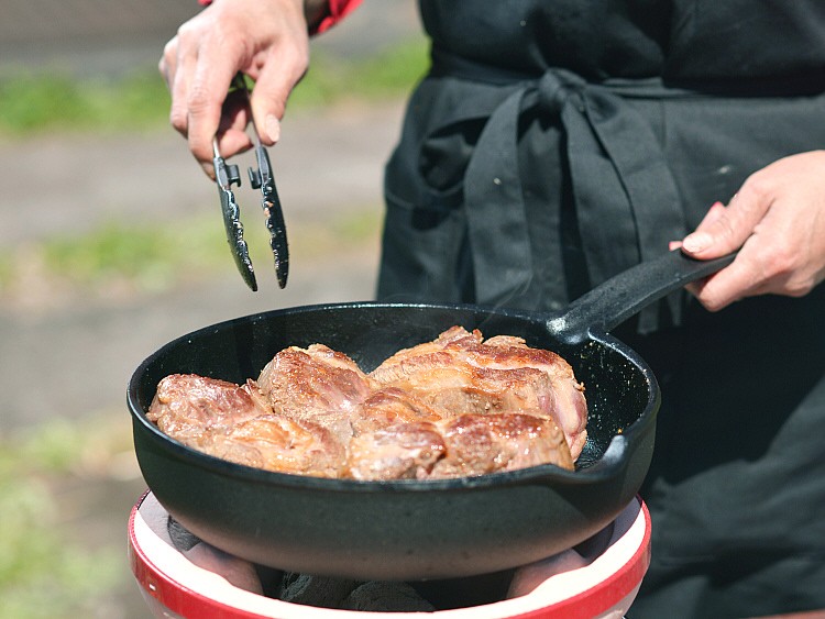 及源鋳造 フライパン スキレット 南部鉄器 24cm 及源 CA-009 日本製