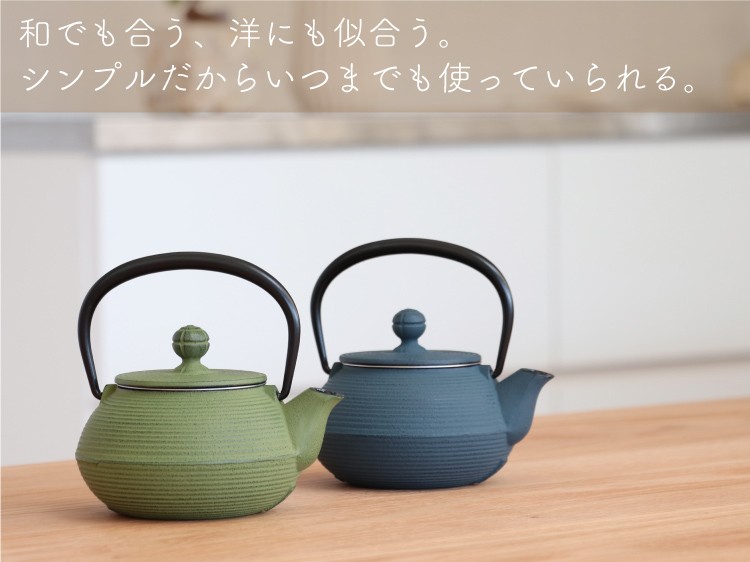 南部鉄器 岩鋳 急須 置き台 茶こぼし セット　ティータイム 岩鋳（IWACHU） 急須 南部鉄器 ティーポット カラーポット 3型線引