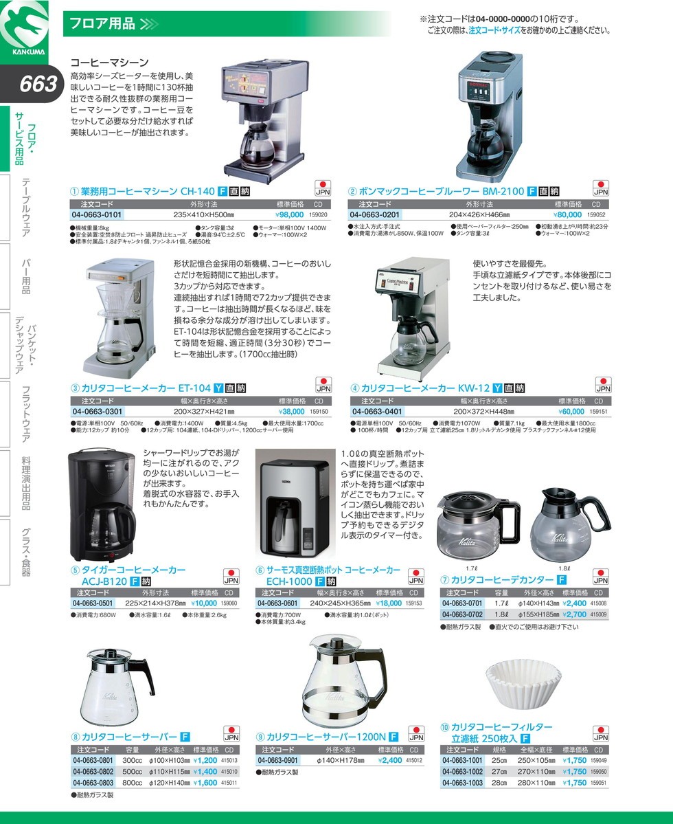 ボンマック コーヒーブルーワー BM-2100 (N)（km） : k-159052