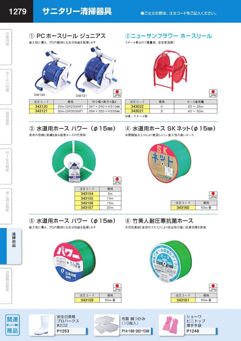 PCホースリール ジュニアス 30m (GR30GNF）（km） : k-343121 : 業務用