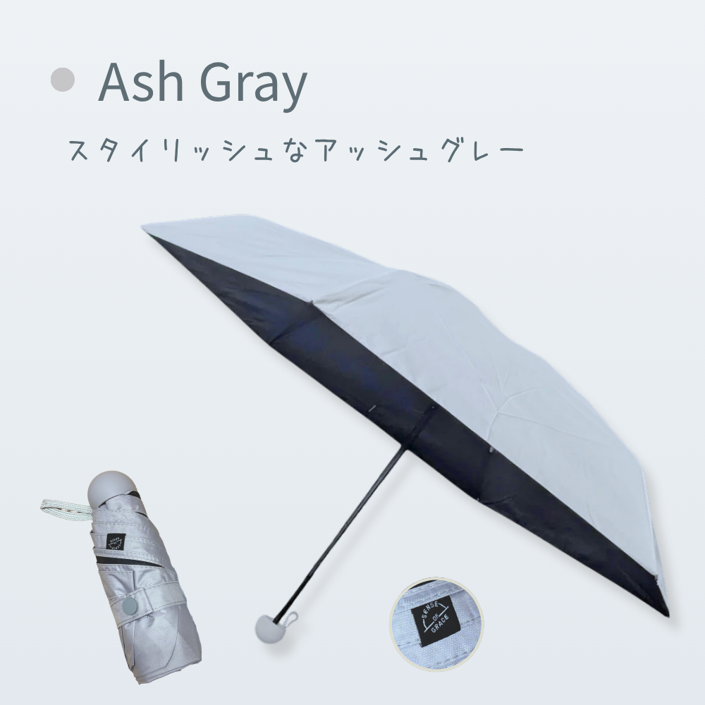 Sense of Grace（センスオブグレース） 日傘 晴雨兼用 折りたたみ傘