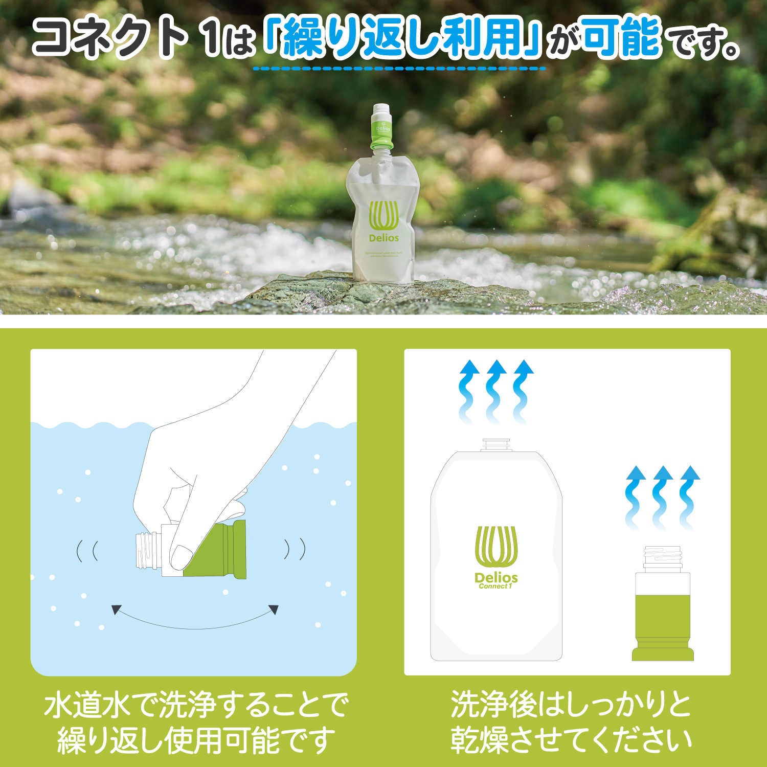 携帯浄水器 防災 避難グッズ 浄水器 日本製