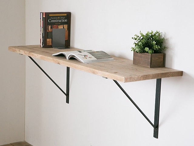 棚受け金具 アイアン 380 380ミリ L型 Diy おしゃれ ブラケット 吊り 日本製 棚 棚受け 黒 送料無料 一部地域を除く おしゃれ