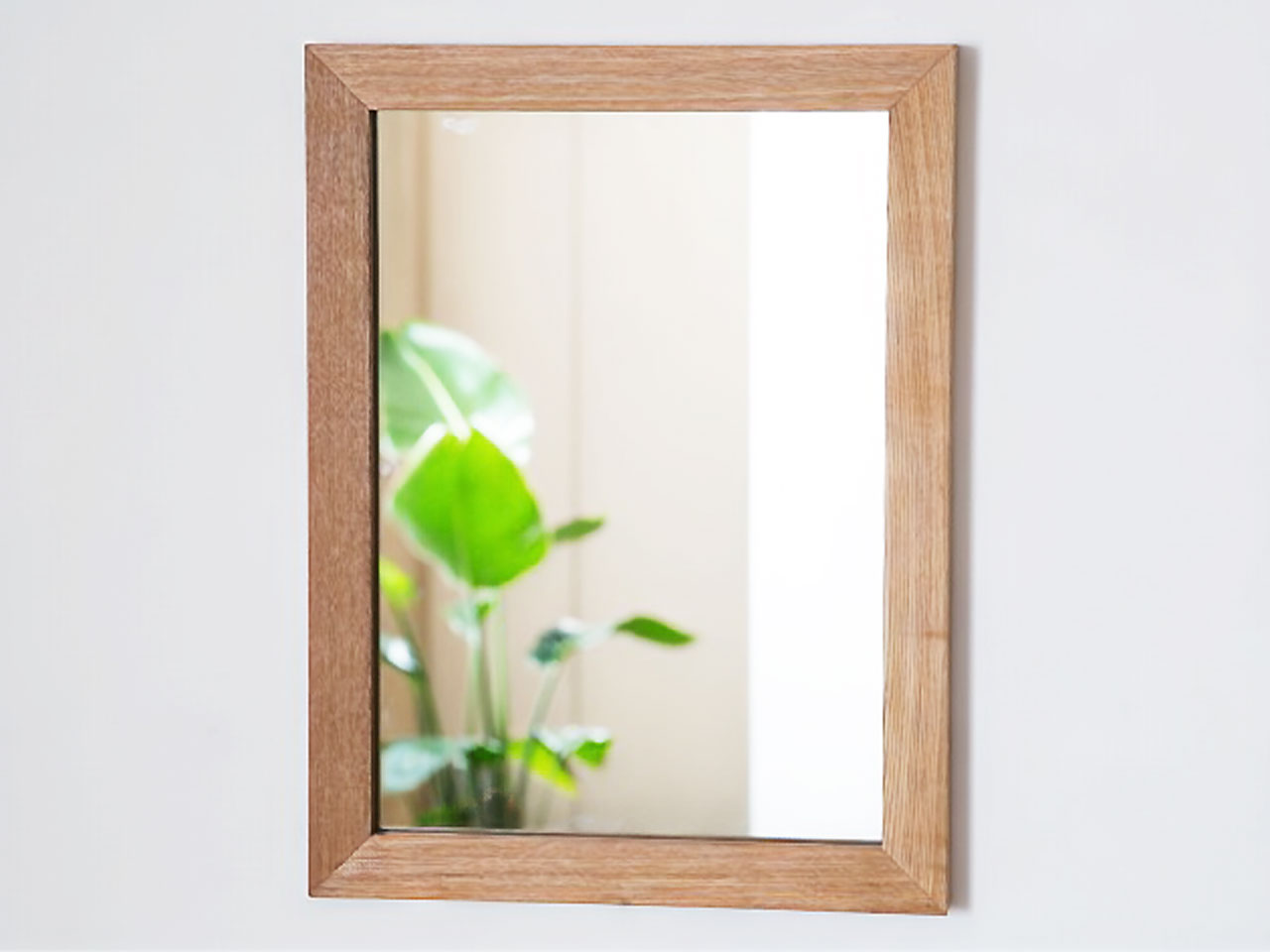 洗面台 鏡 木枠 交換 diy 洗面鏡 /タモ 400×300 木枠幅30mm/ 姿見