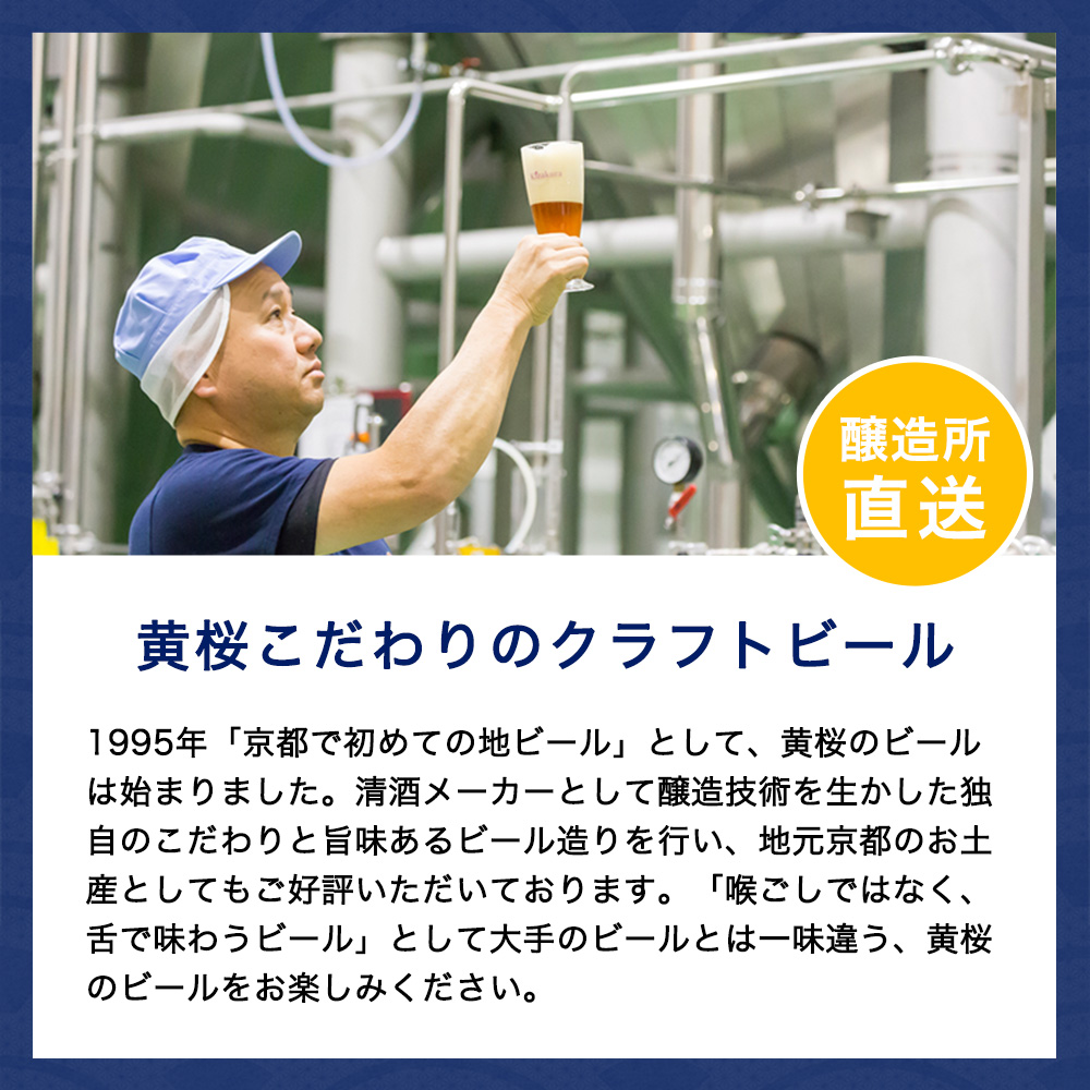 父の日 ビール ギフト クラフトビール 黄桜 よりどり8種 ビールセット 350ml 8本 地ビール 飲み比べ プレゼント｜kizakura｜16