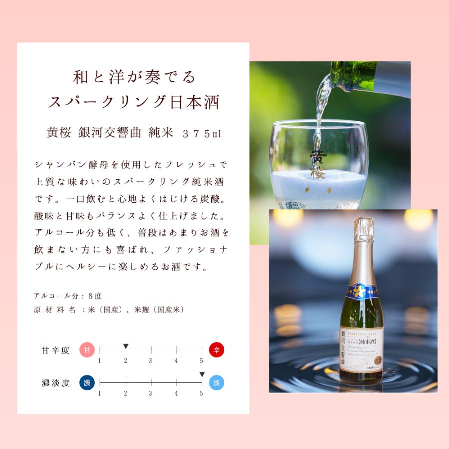 日本酒 お酒 母の日 2024 ギフト プレゼント 黄桜 泡さくらセット 飲み比べ｜kizakura｜08