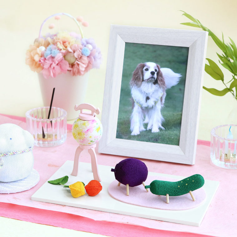 追加オプション ペット お供え パステル ちり...の詳細画像1