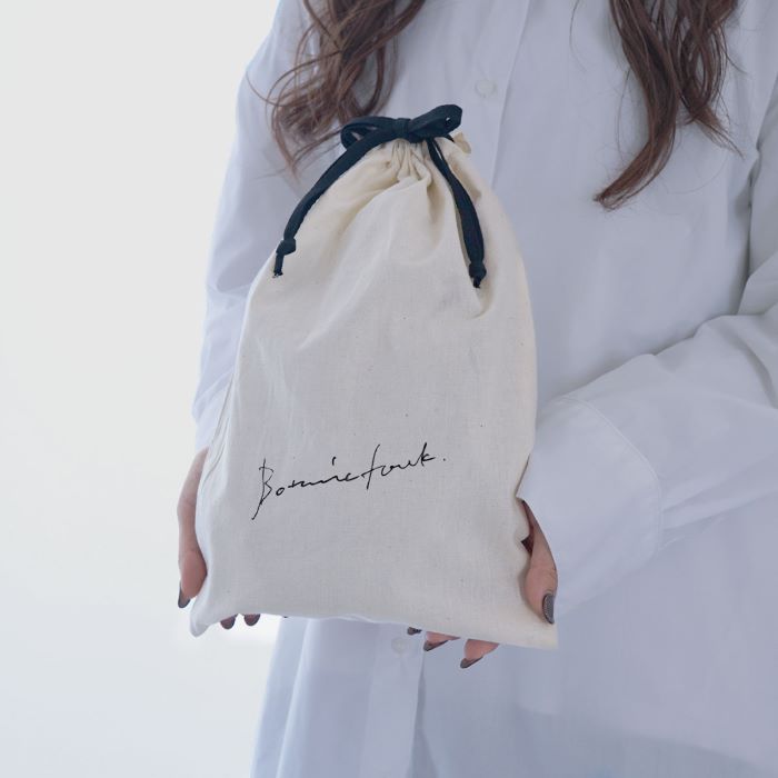 有料 ギフト ラッピング オリジナル 巾着 袋 Lサイズ おしゃれ 誕生日 プレゼント バースデー｜kizamu｜02