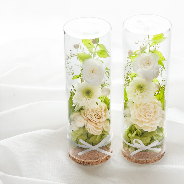 ゆほほ　プリザーブドフラワー 花器 　キャンドル　セット 楽天市場】【15時〆最短翌日配達】プリザーブドフラワー