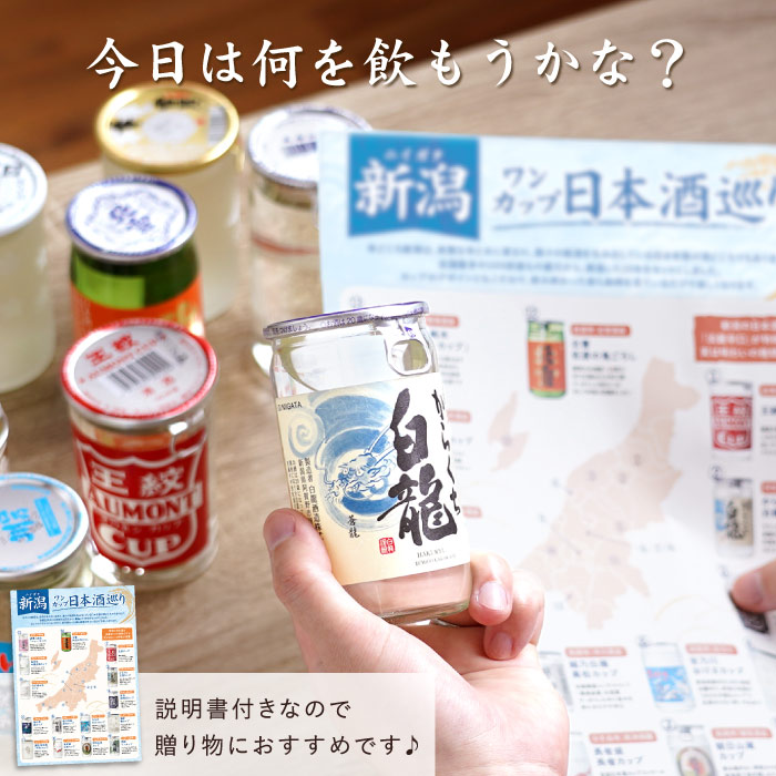 吉乃川 お酒 ギフト プレゼント 新潟県産 日本酒 ワンカップ 飲み比べ