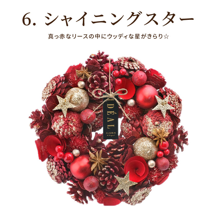 リース 玄関 光る LED ライト 付き セレクトリース Mサイズ 25cm 北欧