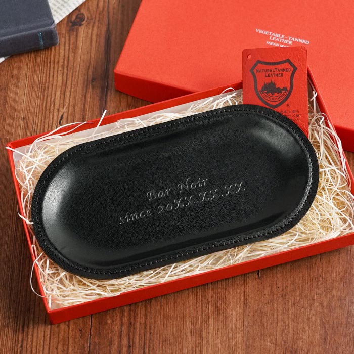 IL BISONTE レザートレイ ブラック 【公式通販】