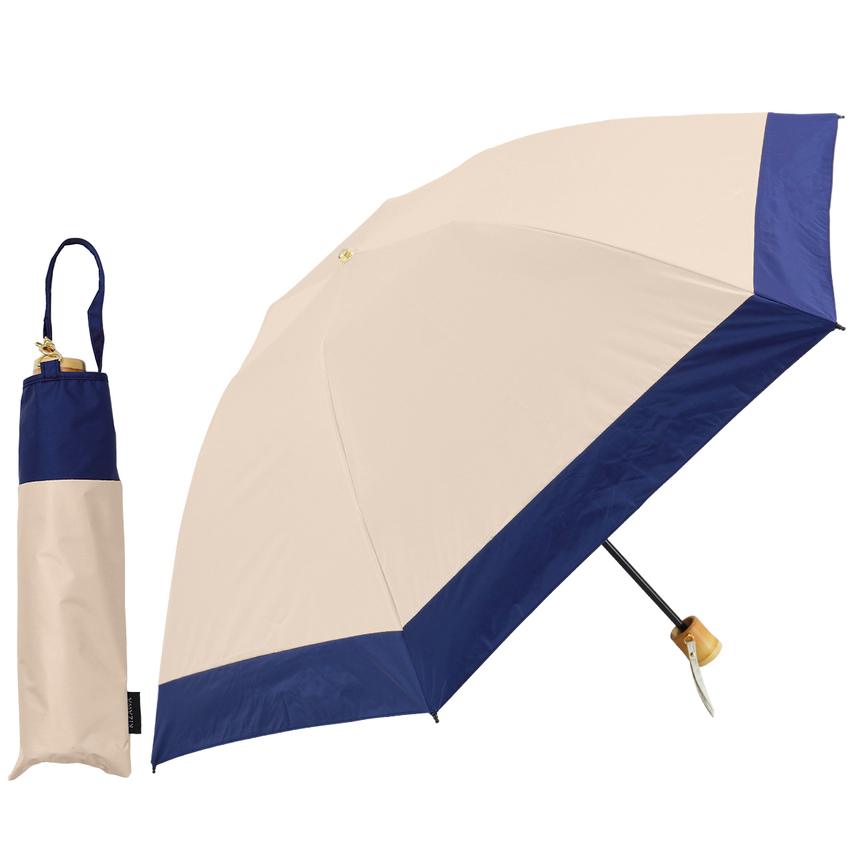 日傘 折りたたみ 完全遮光 晴雨兼用折りたたみ傘 軽量 折り畳み傘 逆さ傘 3段式 レディース 大きめ uvカット コンパクト おしゃれ プレゼント｜kizawa｜16