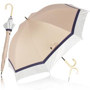 日傘 長傘 完全遮光 ラタンハンドル 熱中症対策 大きめ 晴雨兼用 UVカット 100%遮光 涼しい...