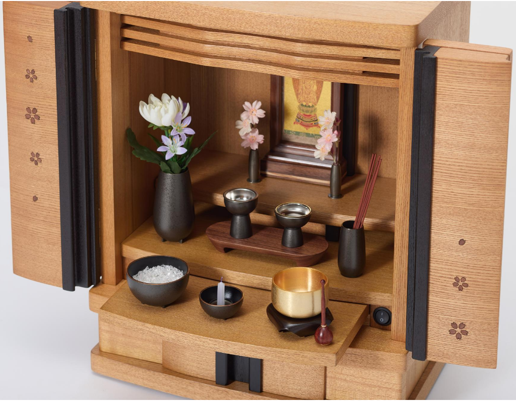 仏具 モダン ミニ セット おしゃれ 4色 萌 高岡 日本製 国産 かわいい