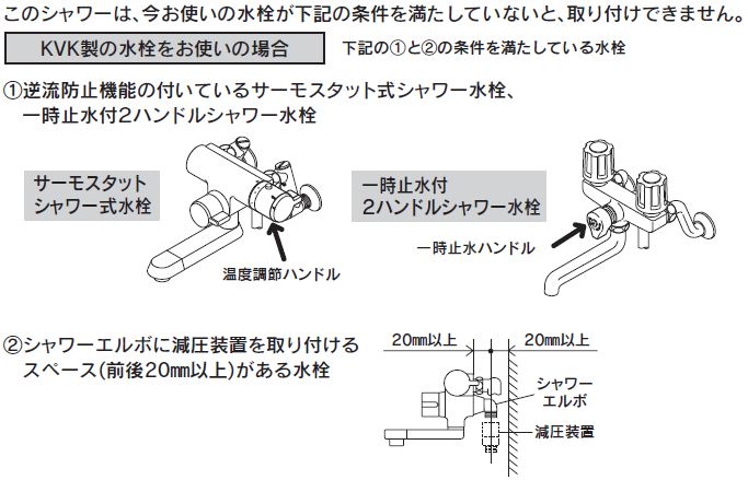 KVK 【PZS300T】 《KJK》 ワンストップシャワーヘッド ωζ0 : KJK
