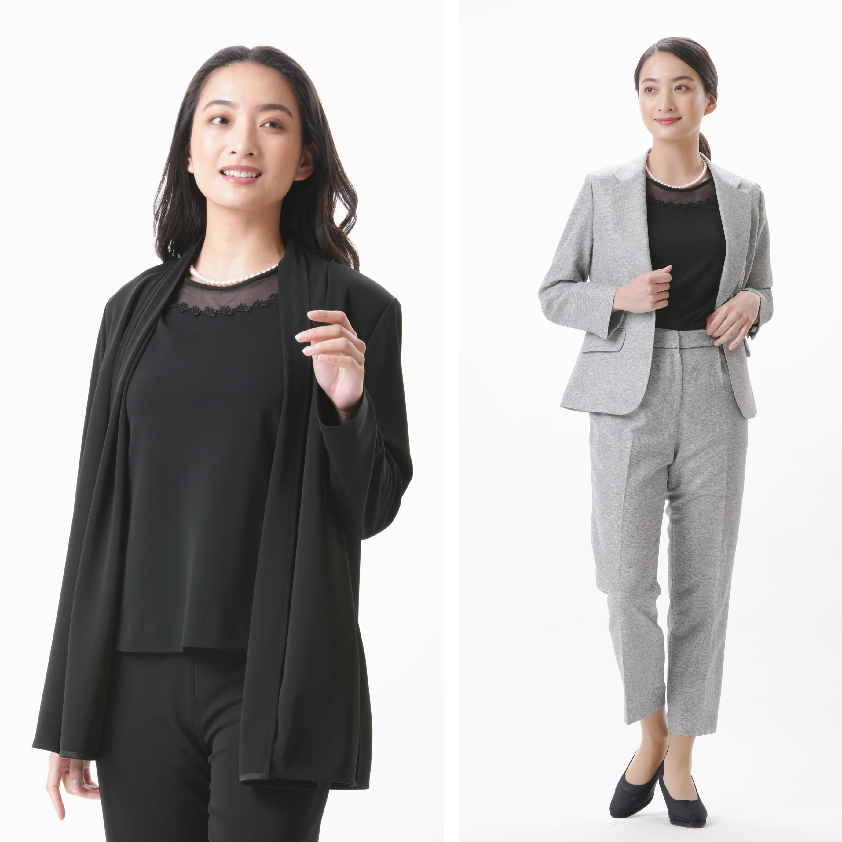 春夏秋物 ブラックフォーマル ブラウス レディース 婦人 礼服