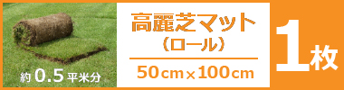 高麗芝ロール1枚