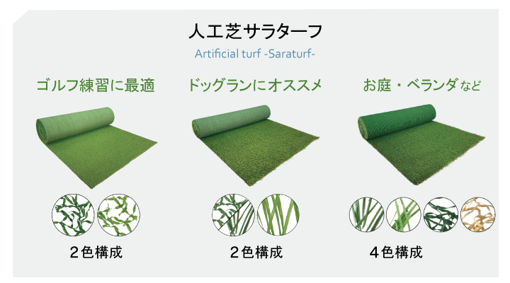 サラターフ3種類