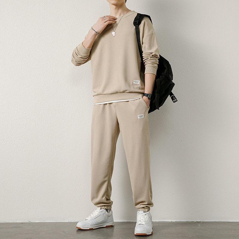 キラキラ上下セットフードパーカージャケットロングパンツ春秋 セットアップ メンズ 秋 秋服 冬 長袖 上下セット ジャージ