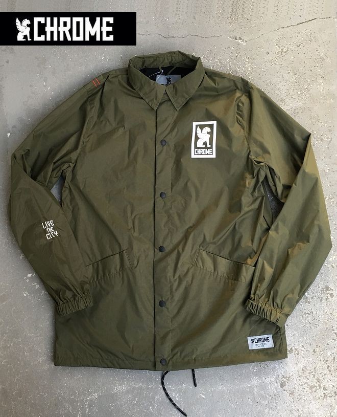 クローム LOGO COACH JACKET クローム 日本限定モデル ロゴ