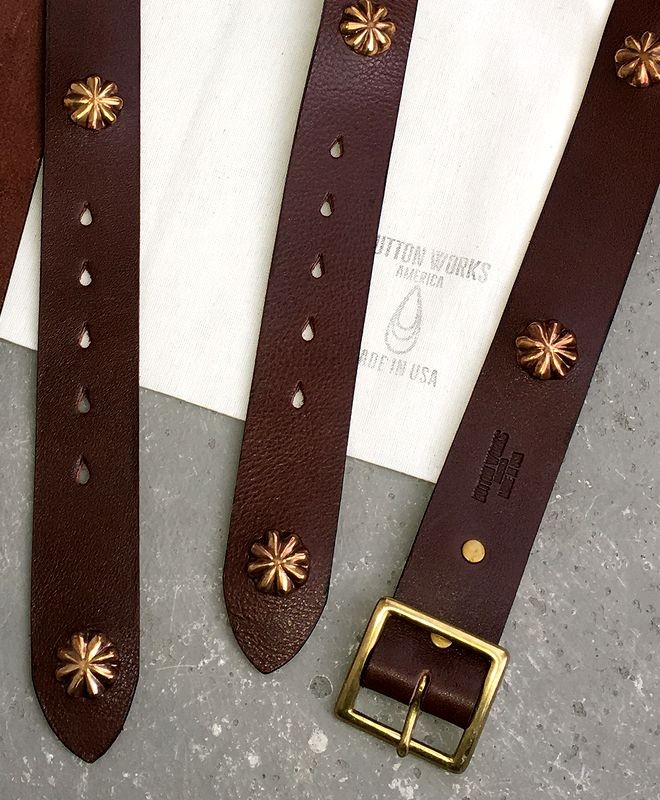 ButtonWorksAmerica ボタンワークス アメリカ 7Concho Belt