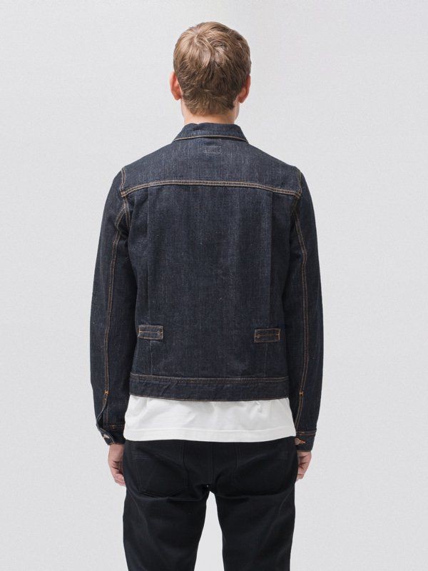 ヌーディージーンズ　NudieJeans　SONNY　Gジャン　ソニー　デニムジャケット　リンスブルー　インディゴ　北欧　スウェーデン