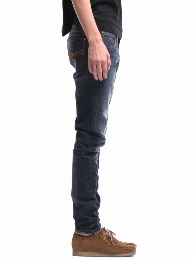 ヌーディージーンズ NudieJeans TIGHT TERRY タイトテリー DARK CONTRASTS L30 インディゴ　デニム　スウェーデン　 北欧