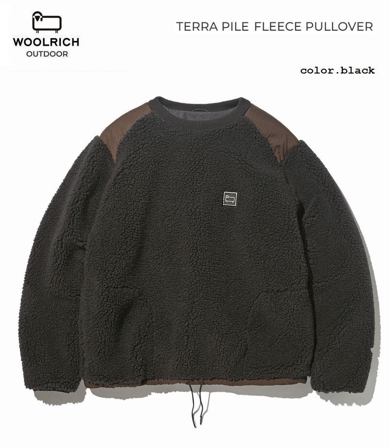 秋冬 WOOLRICH ウールリッチ テラ パイル フリース プルオーバー