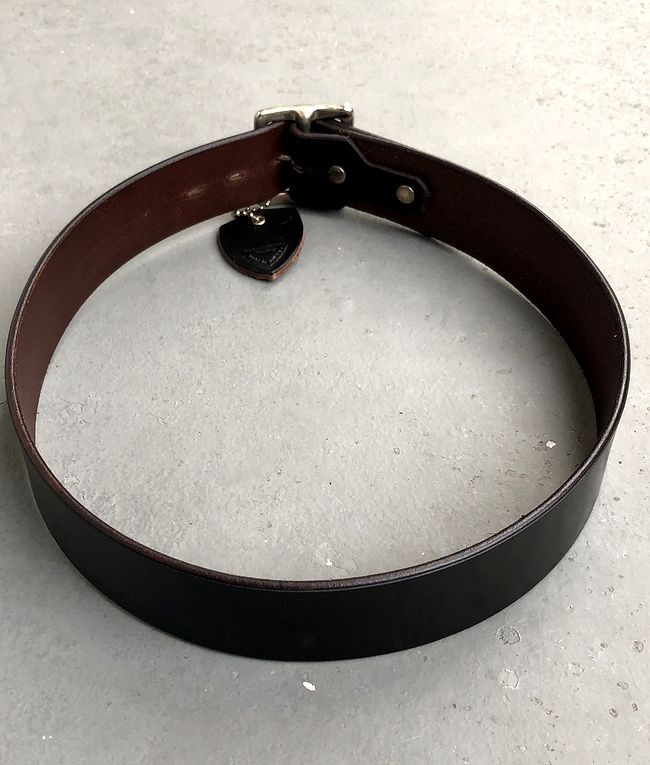 HTC エンドオンリー スタッズベルト ブラック ターコイズ 1.75インチ