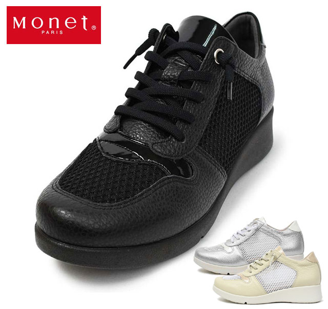 MONET(モネ) MONET 【送料無料】 モネ 881530 Monet メッシュスニーカー 厚底